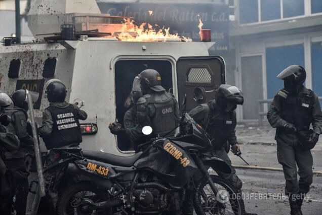 Протесты в Венесуэле