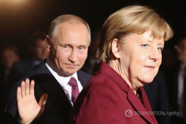 путин меркель