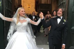 Пишне весілля італійського мільйонера з топ-моделлю з РФ