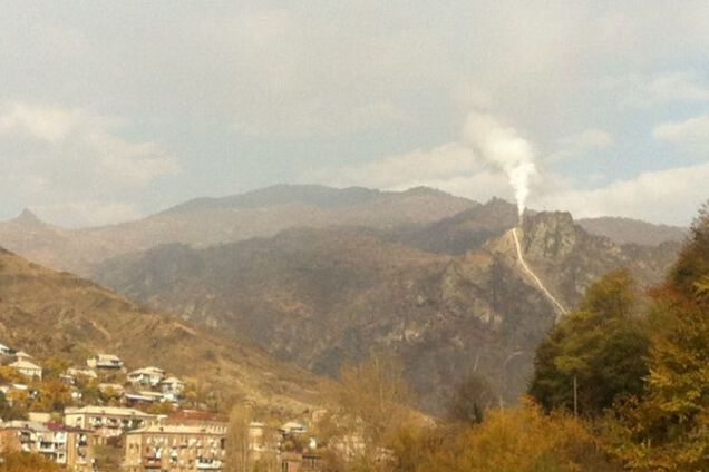 Грузия, вид на Алаверды