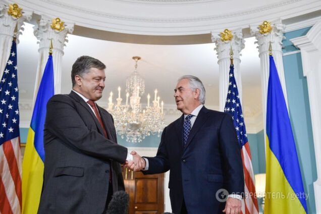Порошенко и Тиллерсон