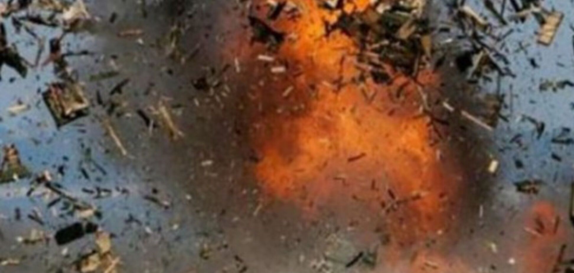 Взрыв на Донбассе