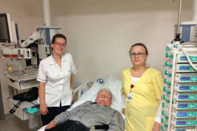 Лех Валенса в больнице