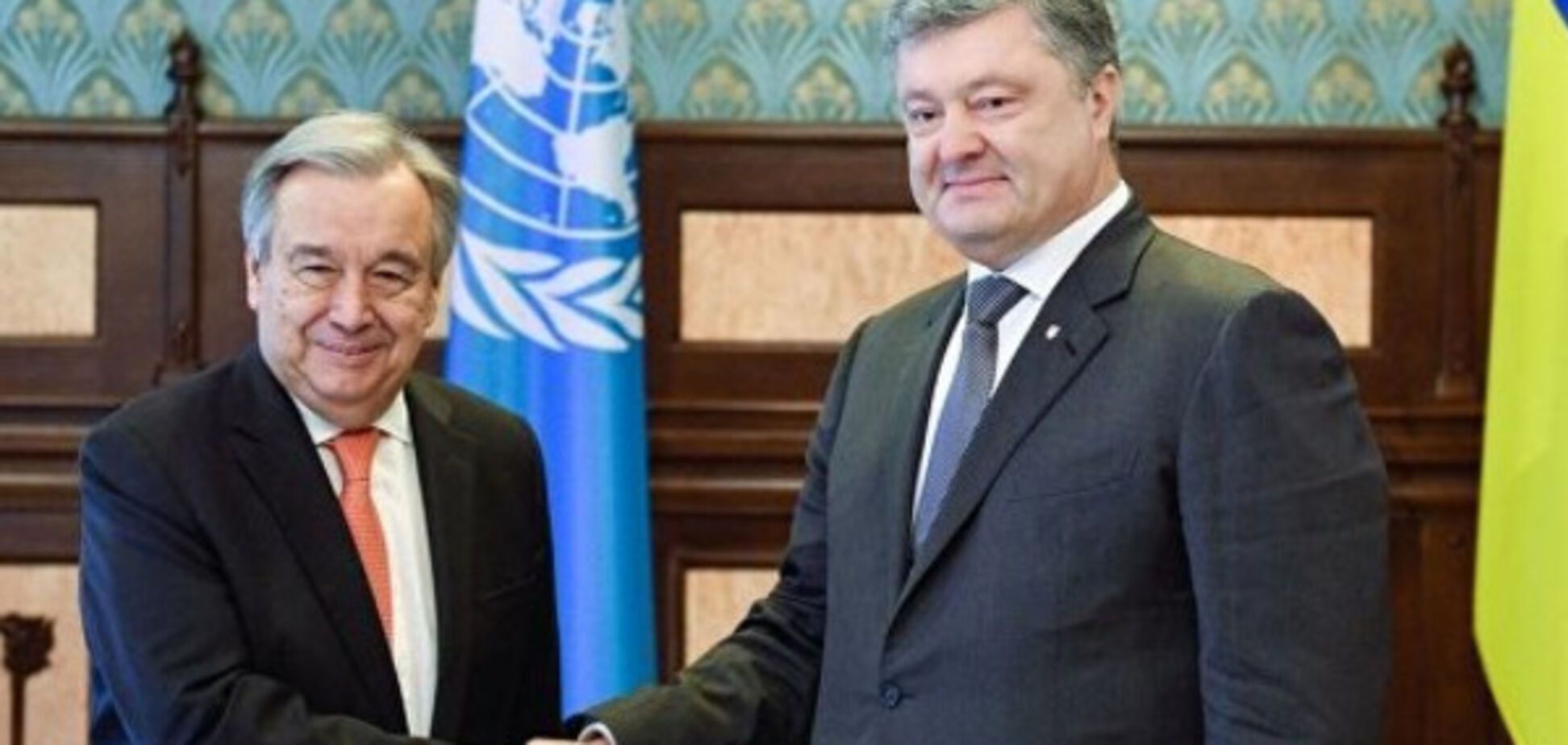  Встреча Порошенко с генсеком ООН: главные итоги