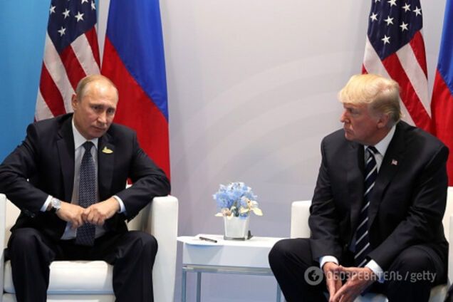 Владимир Путин и Дональд Трамп