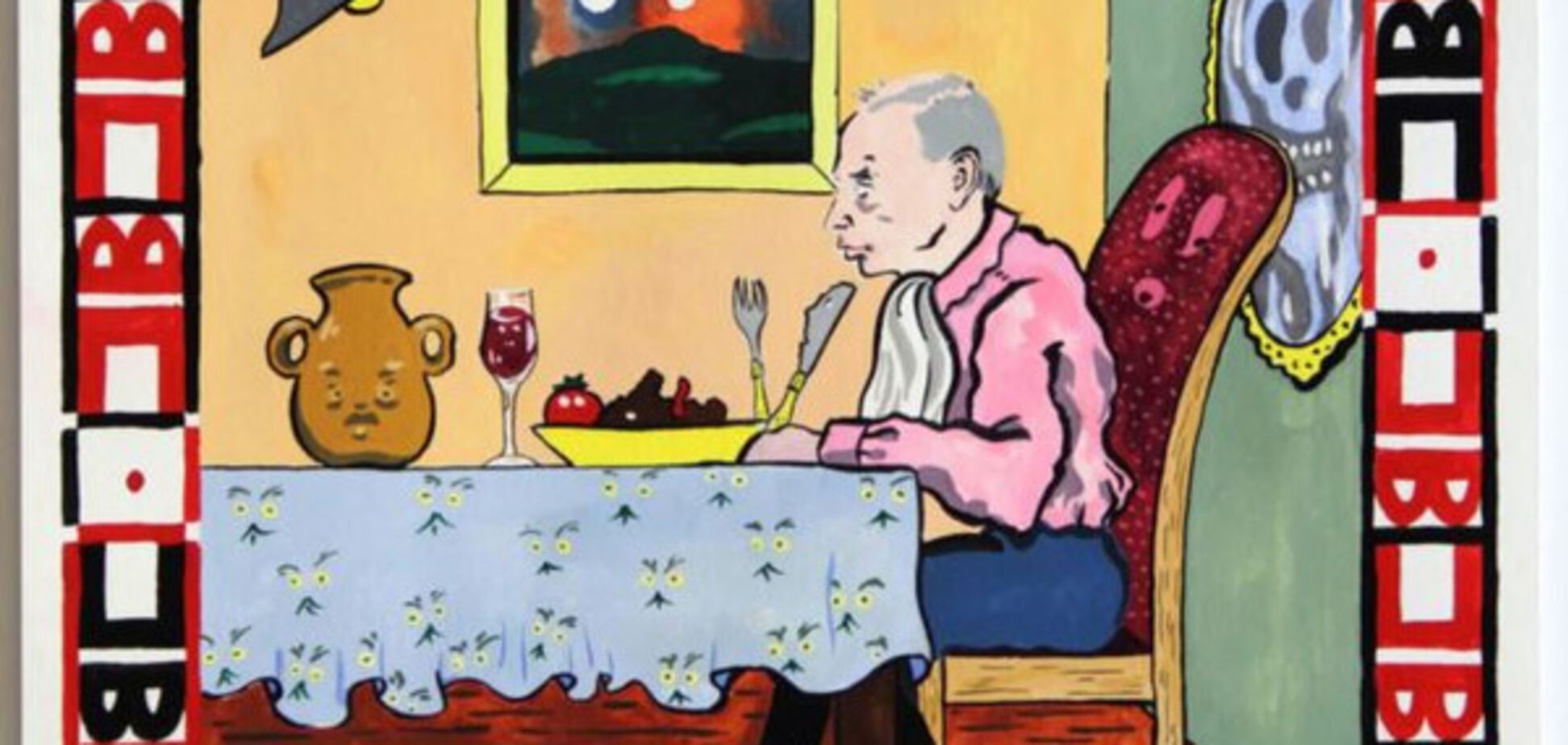 'Жизнь и смерть Путина': израильский художник представил рассказ в картинках