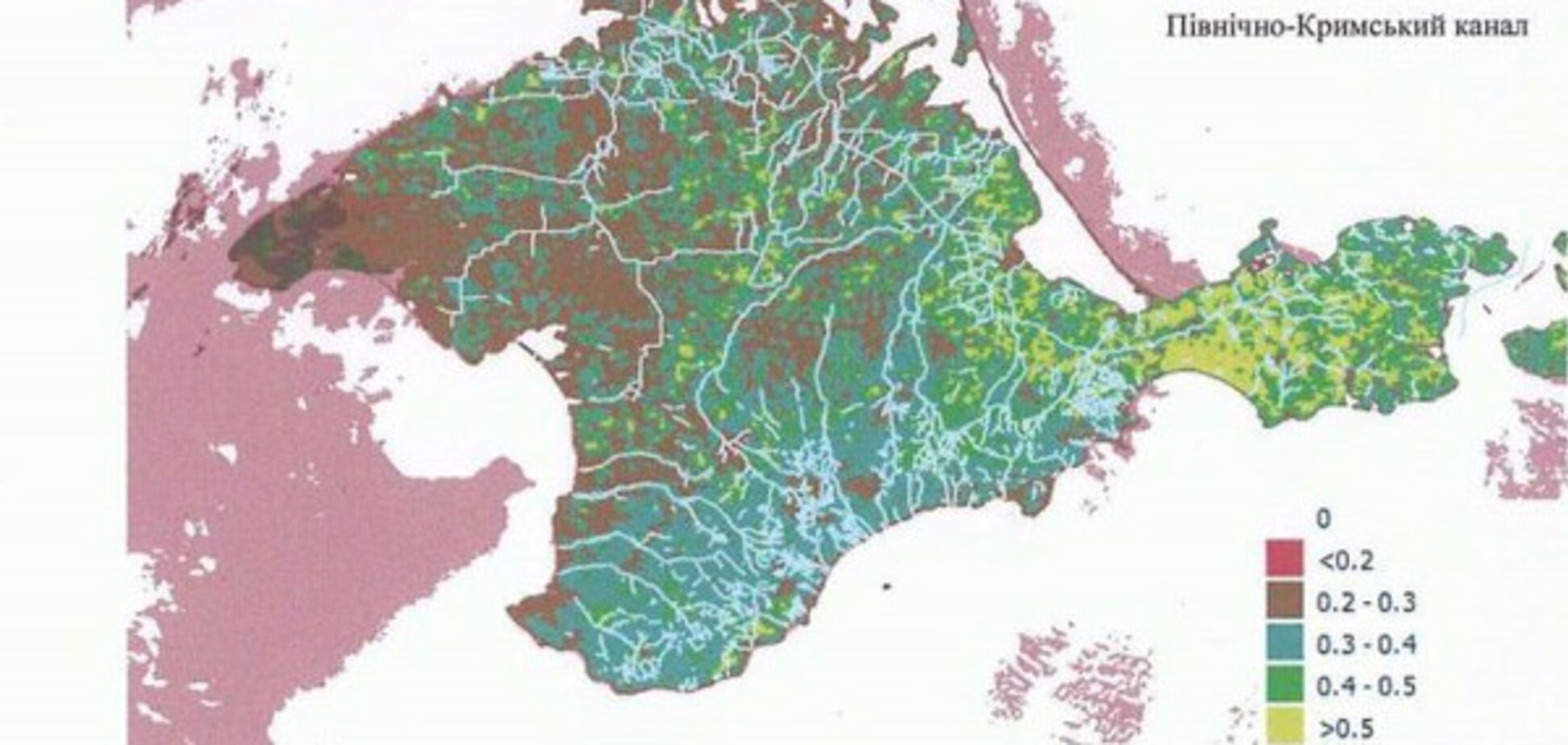 Крым превращается в пустыню