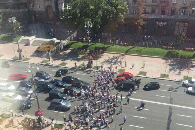 Мітинг паркувальників в Києві