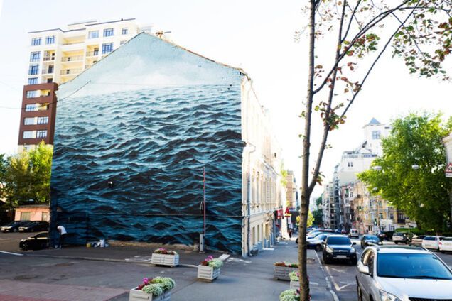 Мурал в Киеве