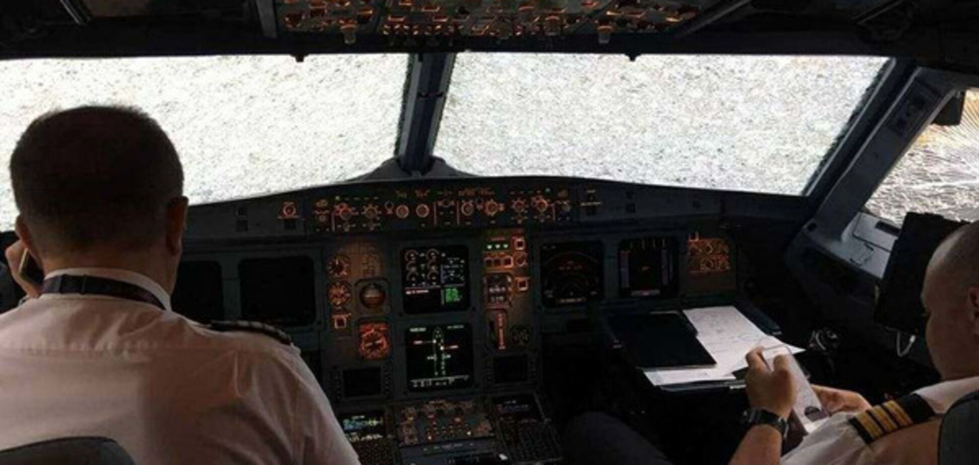 Спасение самолета в Турции