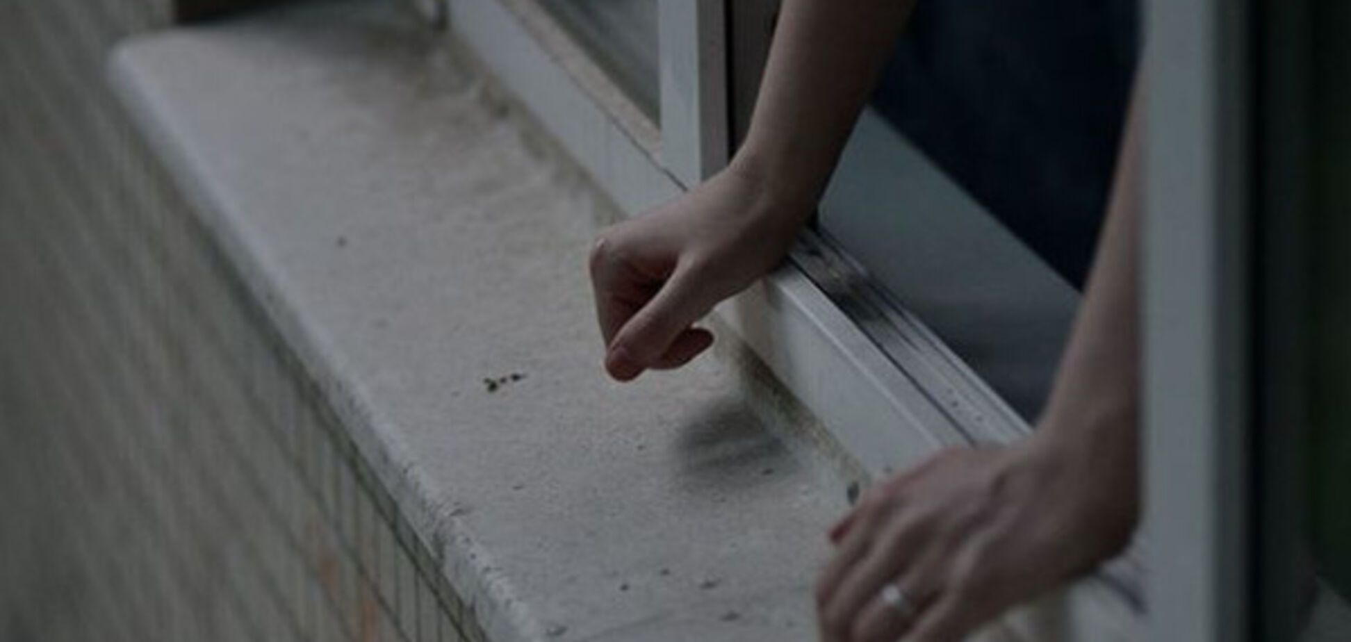 Выбросилась из окна