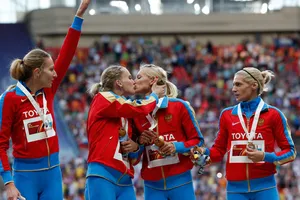 Олимпиада Россия легкая атлетика