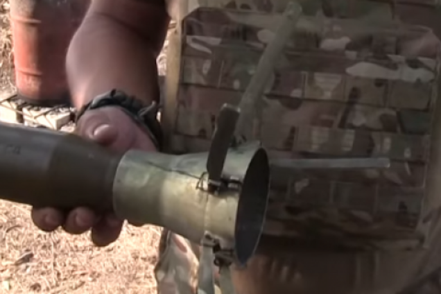 Адское оружие: бойцы АТО показали, чем их 'накрывают' террористы на Донбассе