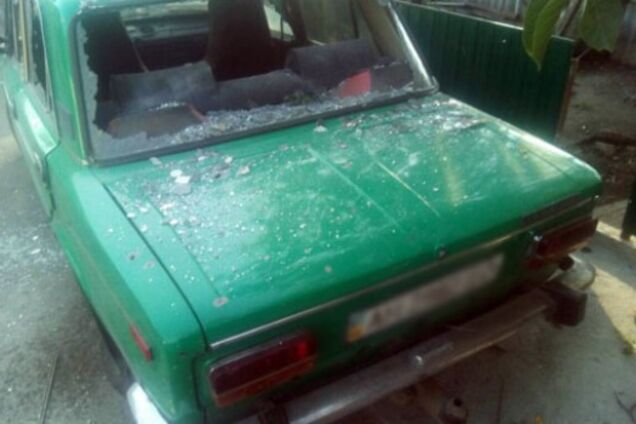 Обстрел на Донбассе