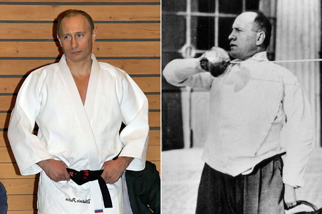 путин и Муссолини