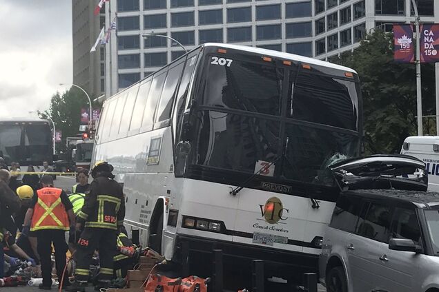 ДТП в Ванкувере