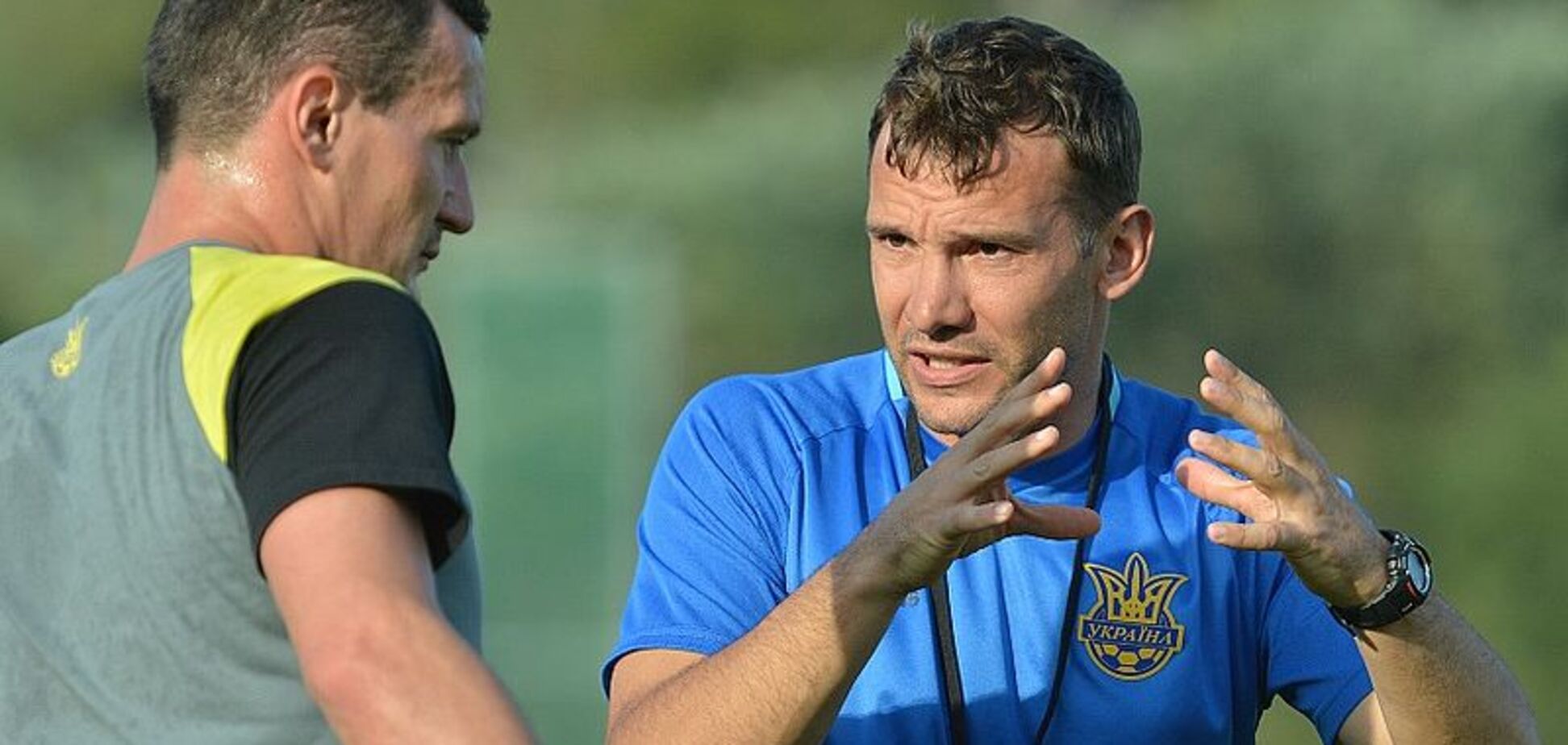 Шевченко сборная Украины