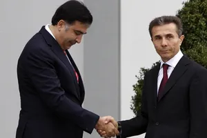 Михеил Саакашвили и Бидзина Иванишвили