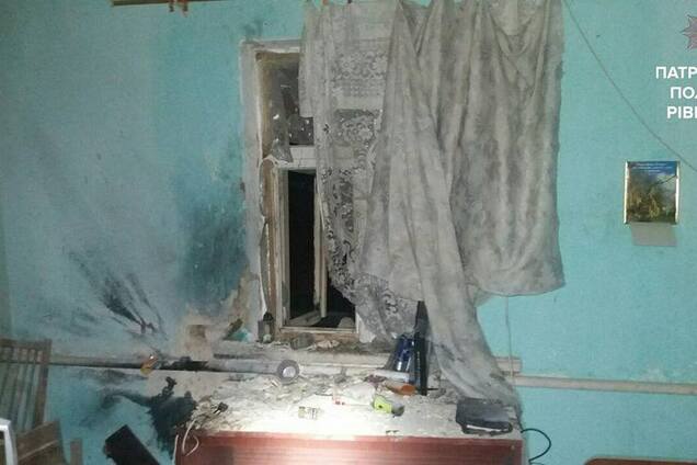 Взрыв в жилом доме