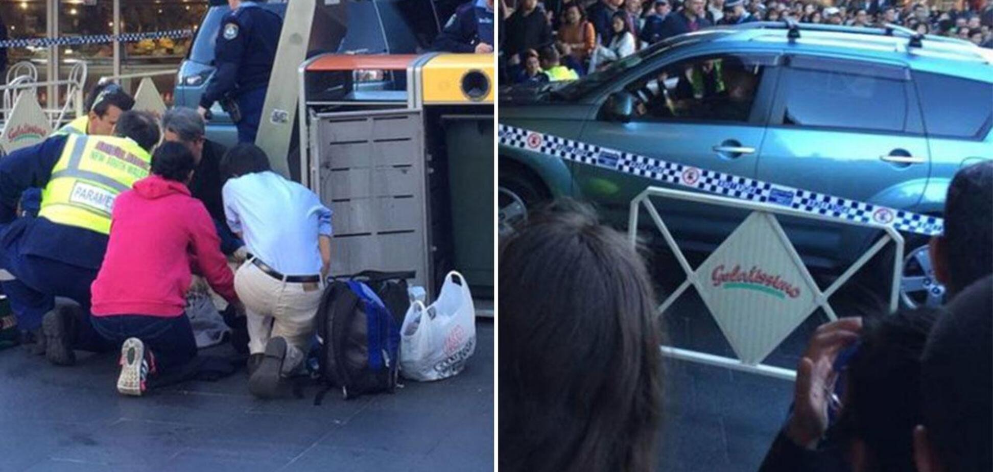 В Сиднее автомобиль въехал в толпу людей: есть пострадавшие – фотофакт