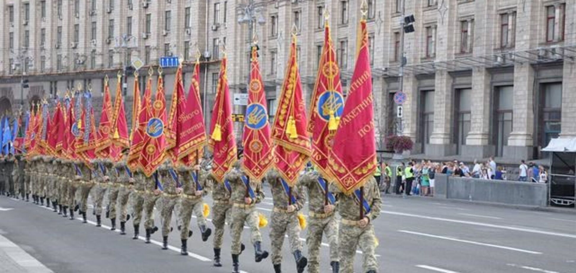 Репетиція військового параду в Києві