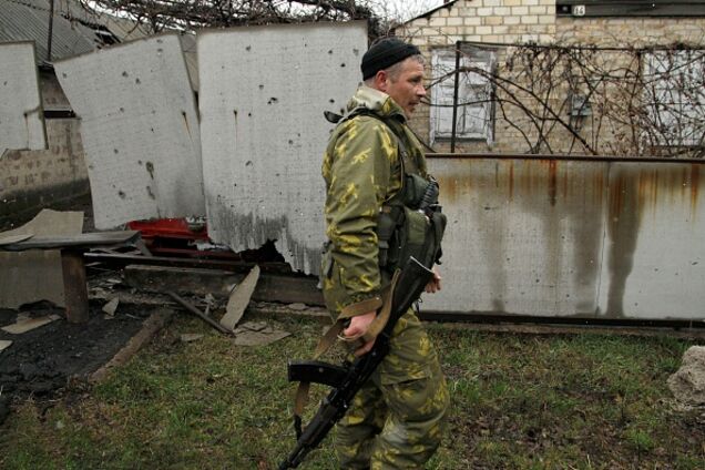 Террорист на Донбассе