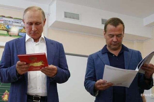 путин и медведев в крыму