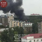 Пожар в Киеве