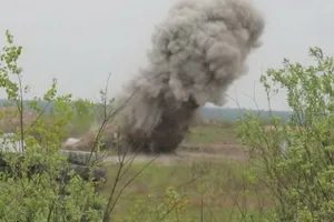 Вибух на полігоні під Києвом