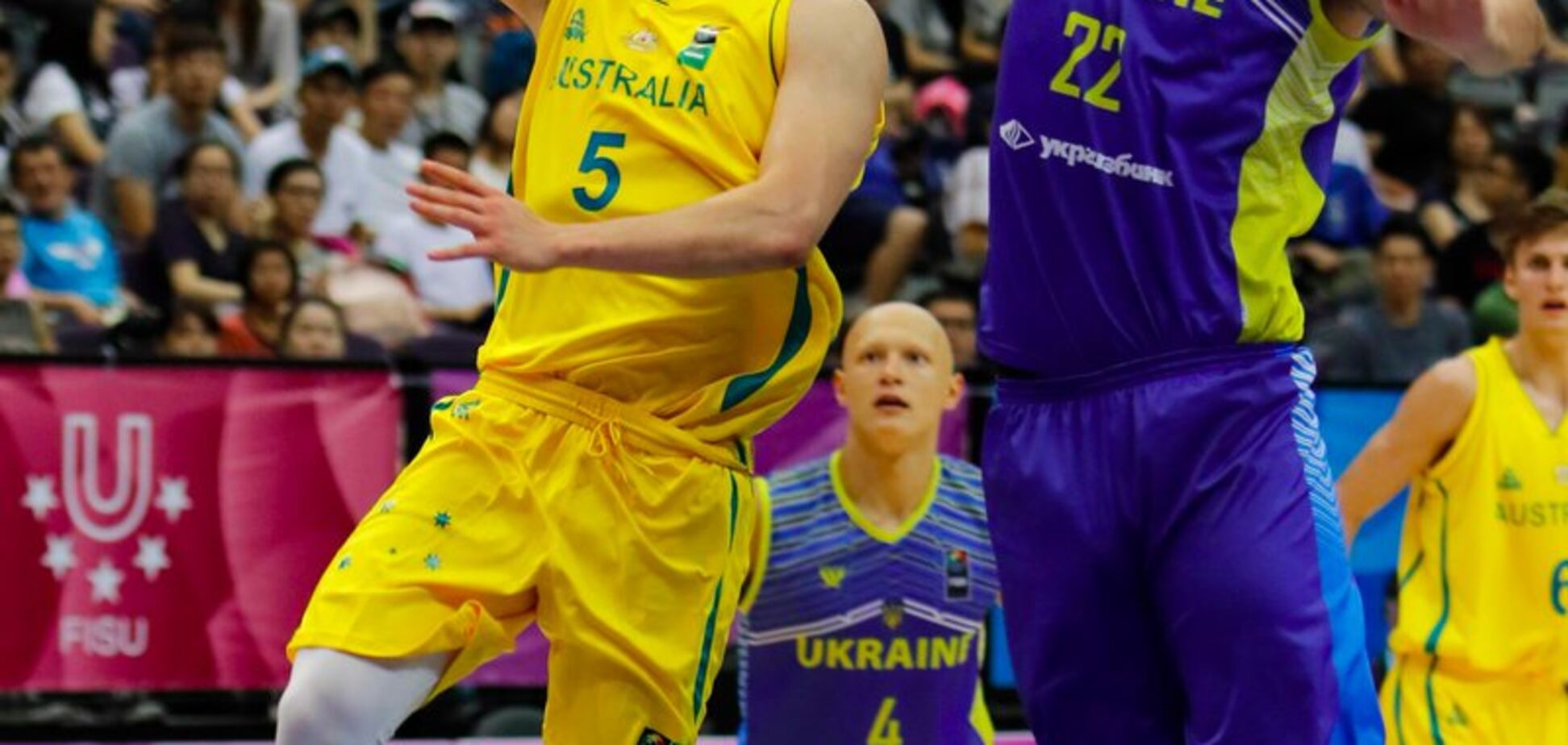 Сборная Украины по баскетболу обыграла Россию на Универсиаде-2017