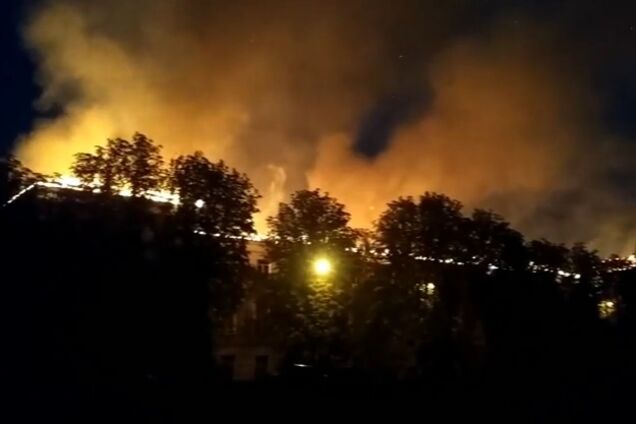 У Харкові спалахнула серйозна пожежа: загорівся Апеляційний адмінсуд