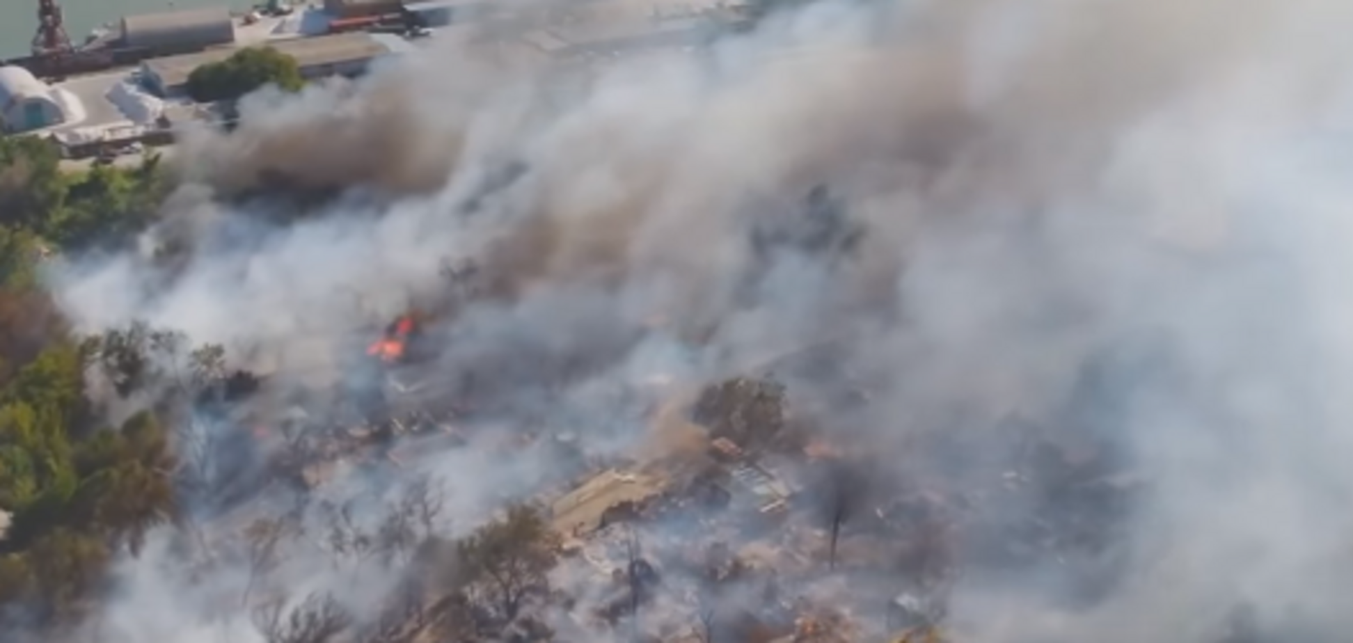 Пожар в Ростове-на-Дону