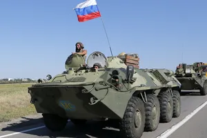 танк РФ Донбасс