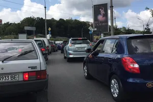 Пробка в Киеве