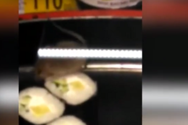 Мышь бегала по суши: еще один супермаркет Киева попал в скандал