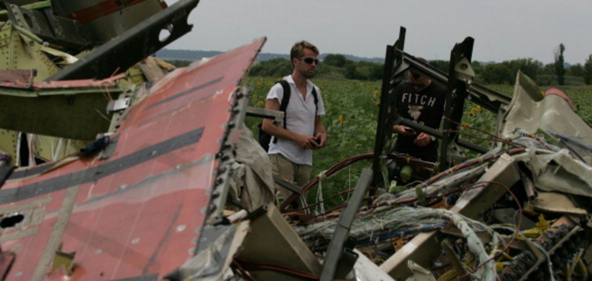 Boeing рейс MH17, крушение, обломки