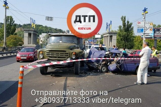 ДТП на мосту Патона