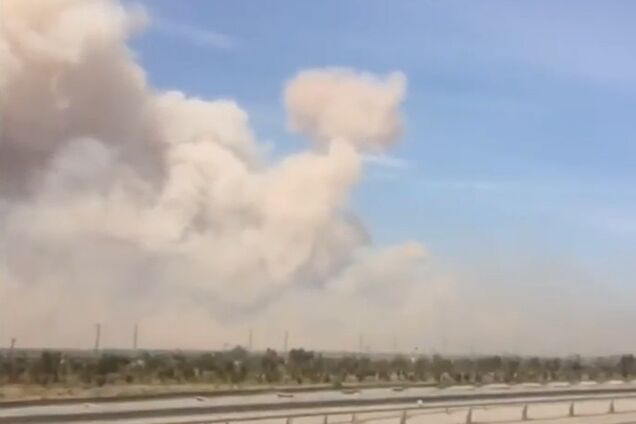 Мощный пожар на военных складах в Азербайджане: появились новые подробности