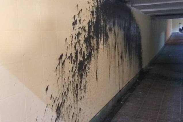 Киев переход вандалы