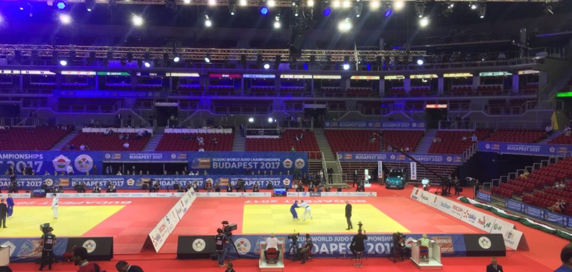 Путін влаштував переполох на чемпіонаті світу з дзюдо: фотофакт