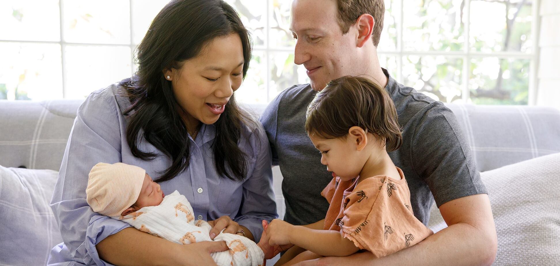 У Цукерберга родился второй ребенок: основатель Facebook поделился трогательным фото
