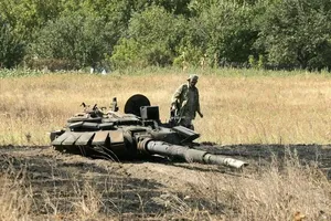 Российская техника на Донбассе