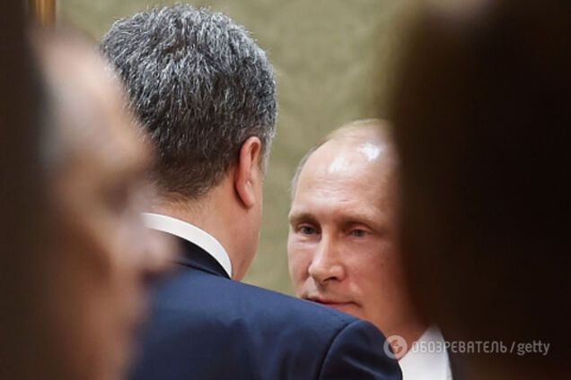 Путин и Порошенко