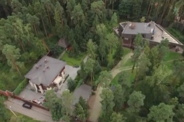 Зняли з висоти: таємний особняк Януковича в Підмосков'ї потрапив на відео