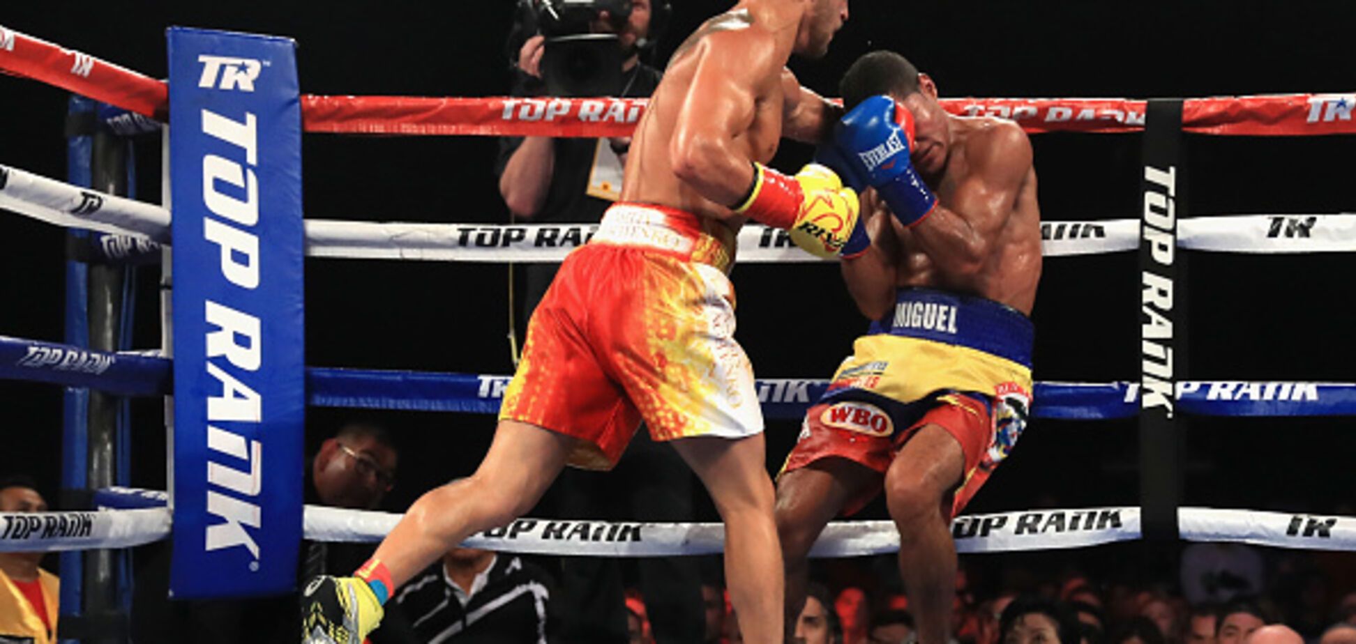 Ломаченко - Марріага: опубліковано відео вирішального нокдауну