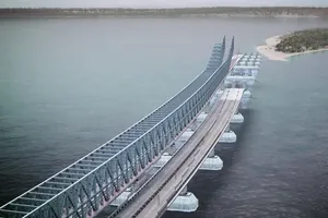 строительство моста в Керчи