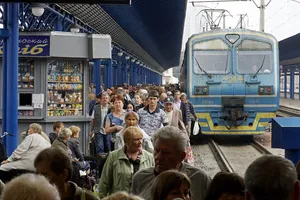 Украинский поезд