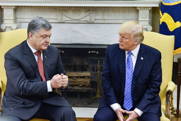 Трамп и Порошенко