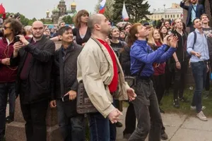 шахматист акция протеста