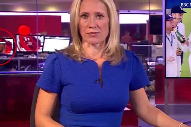 Пікантний конфуз в прямому ефірі BBC